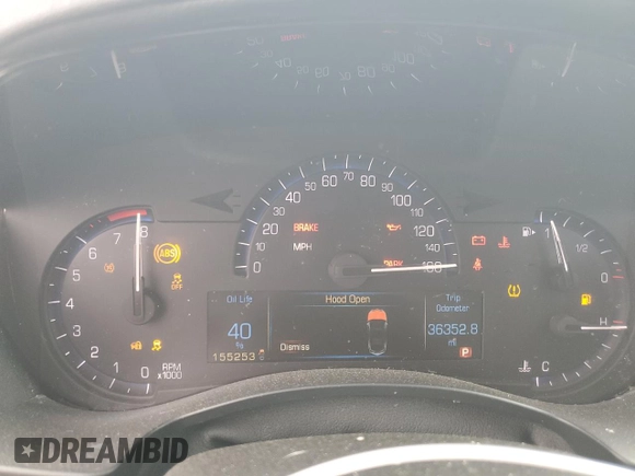 2013 Cadillac ATS z VIN 1G6AG5RXXD0167343, wystawiony jako Copart lot #56161015 z przebiegiem 155 253 mil mil oraz Szkoda całkowita • Salvage title. Historia ofert i sprzedaży dostępna na DreamBid. Obrazek 9.