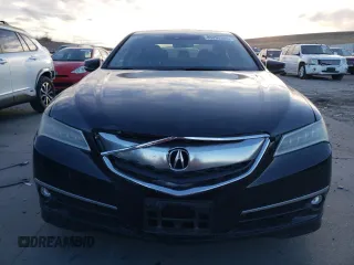 2015 Acura TLX Advance with VIN 19UUB3F70FA006953, listed as a Copart auction lot 85293364 with 92,015 mi miles and Salvage title. Bid and sale history available at DreamBid. Image 5.