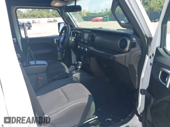 2018 Jeep Wrangler Unlimited Sport S with VIN 1C4HJXDG7JW150038, listed as a IAAI auction lot 42519194 with 113,300 mi miles and . Bid and sale history available at DreamBid. Image 5.