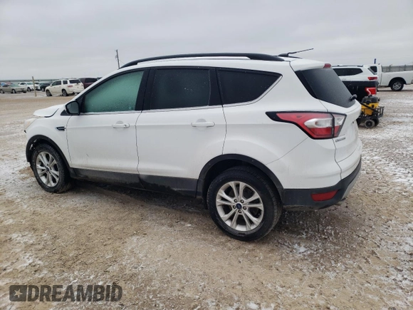 2018 Ford Escape SE with VIN 1FMCU0G99JUB85743, listed as a Copart auction lot 44199235 with 105,025 mi miles and Salvage Title. Bid and sale history available at carsss.com. Image 2.