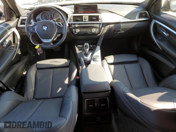 2018 BMW 3 Series 330i with VIN WBA8B9C53JK677362, listed as a Copart auction lot 61203095 with 59,724 mi miles and Salvage title. Bid and sale history available at DreamBid. Image 8.