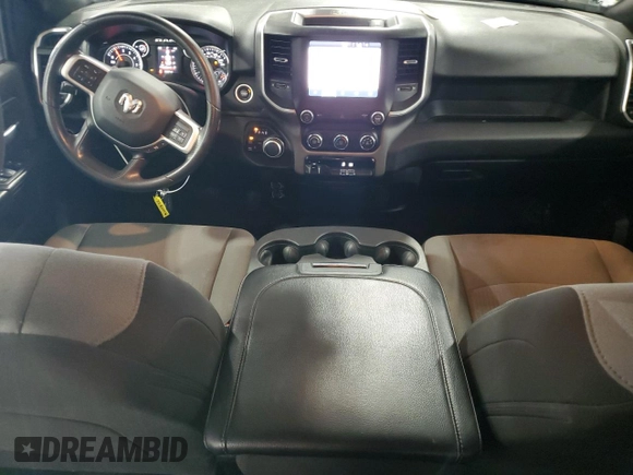 2022 Ram 2500 Big Horn with VIN 3C6UR5DJXNG248029, listed as a Copart auction lot 52170375 with 54,367 mi miles and Salvage title. Bid and sale history available at DreamBid. Image 8.