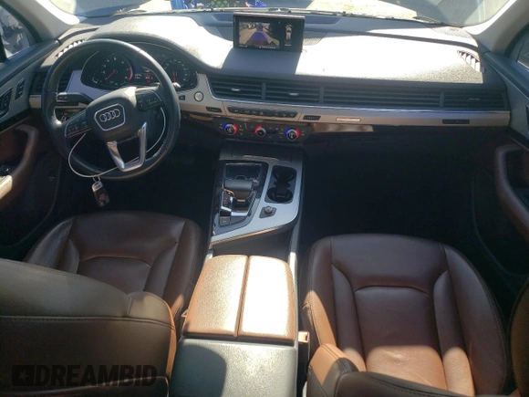 2019 Audi Q7 Premium with VIN WA1AHAF77KD038547, listed as a Copart auction lot 49348855 with 82,317 mi miles and Salvage title. Bid and sale history available at DreamBid. Image 8.