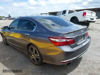 2017 Honda Accord Sedan Sport with VIN 1HGCR2F55HA274741, listed as a IAAI auction lot 41928704 with 130,173 mi miles. Bid and sale history available at carsss.com. Image 3.