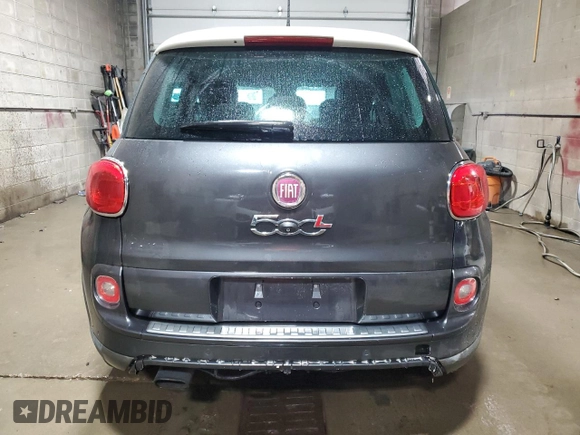 2014 FIAT 500L Easy with VIN ZFBCFABH4EZ015157, listed as a Copart auction lot 53184395 with 111,873 mi miles and Clean Title. Bid and sale history available at carsss.com. Image 6.
