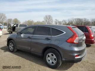 2015 Honda CR-V LX with VIN 3CZRM3H33FG714294, listed as a Copart auction lot 53556795 with 105,863 mi miles and Clean Title. Bid and sale history available at carsss.com. Image 2.