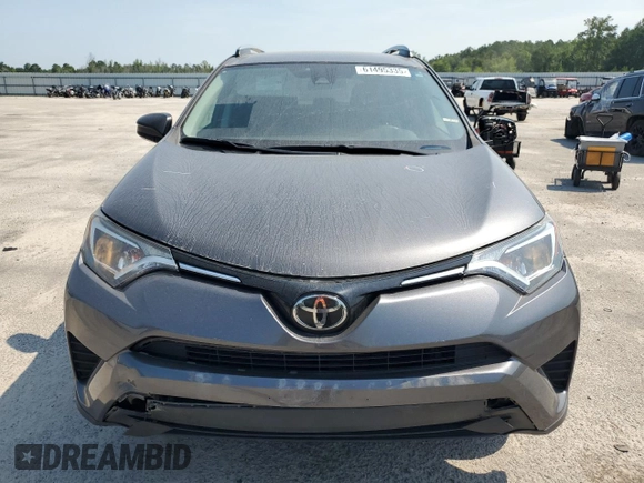 2017 Toyota RAV4 LE with VIN 2T3BFREV0HW656450, listed as a Copart auction lot 61495335 with 45,723 mi miles and Salvage title. Bid and sale history available at DreamBid. Image 5.