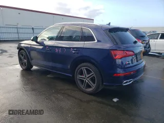 2018 Audi SQ5 Prestige with VIN WA1C4AFY9J2125812, listed as a Copart auction lot 83863484 with 87,142 mi miles and Salvage Title. Bid and sale history available at DreamBid. Image 2.