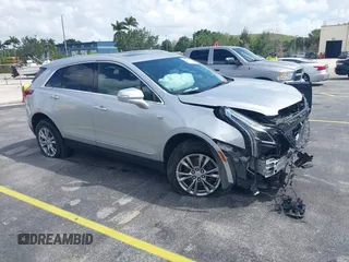 2020 Cadillac XT5 Premium Luxury FWD with VIN 1GYKNCRS4LZ148386, listed as a IAAI auction lot 41947451 with 32,798 mi miles and . Bid and sale history available at DreamBid. Image 1.