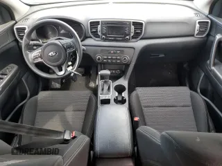 2018 Kia Sportage LX with VIN KNDPM3ACXJ7347096, listed as a Copart auction lot 49955655 with Not Provided miles and Salvage Title. Bid and sale history available at DreamBid. Image 8.