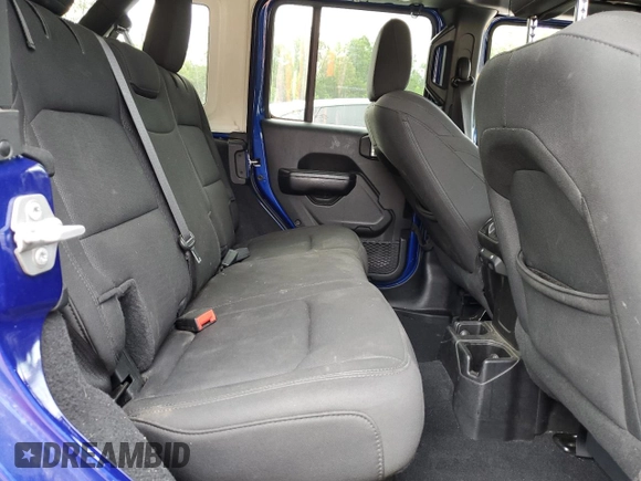 2019 Jeep Wrangler Unlimited Sport S with VIN 1C4HJXDG3KW556884, listed as a Copart auction lot 58174795 with Not provided miles and Salvage title. Bid and sale history available at DreamBid. Image 10.