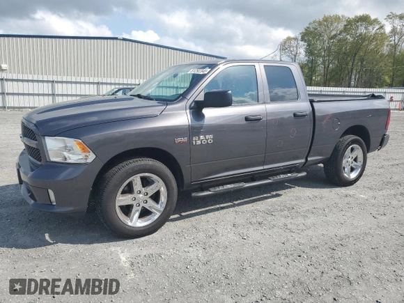 2018 Ram 1500 Tradesman with VIN 1C6RR7FT3JS301365, listed as a Copart auction lot 51292345 with 69,543 mi miles and Salvage title. Bid and sale history available at DreamBid. Image 1.