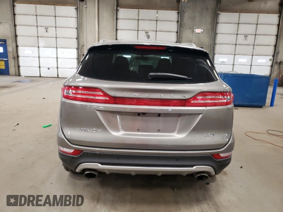 2017 Lincoln MKC Premiere with VIN 5LMCJ1C94HUL49752, listed as a Copart auction lot 53655695 with 72,991 mi miles and Salvage Title. Bid and sale history available at DreamBid. Image 6.