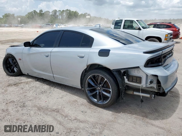 2019 Dodge Charger Scat Pack z VIN 2C3CDXGJ9KH742490, wystawiony jako Copart lot #53571945 z przebiegiem 18 861 mil mil oraz Szkoda całkowita • Salvage title. Historia ofert i sprzedaży dostępna na DreamBid. Obrazek 2.