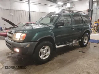 2001 Nissan Xterra XE with VIN 5N1ED28Y81C563969, listed as a Copart auction lot 46815985 with 144,555 mi miles and Clean Title. Bid and sale history available at carsss.com. Image 1.