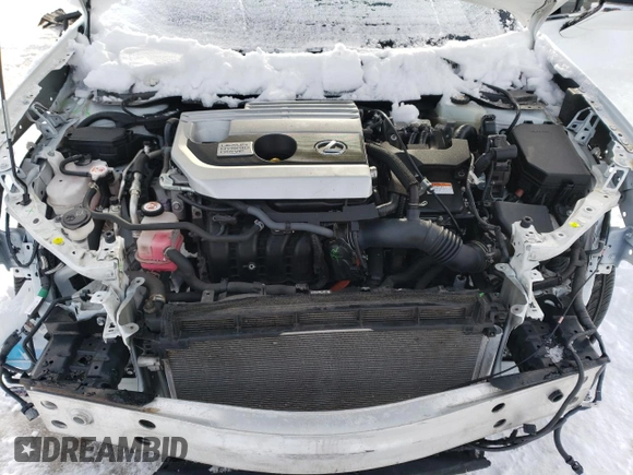 2020 Lexus UX 250h F Sport with VIN JTHR9JBH7L2032974, listed as a Copart auction lot 87505865 with 51,461 mi miles and Salvage title. Bid and sale history available at DreamBid. Image 12.