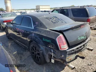 2013 Chrysler 300 SRT-8 with VIN 2C3CCAFJ9DH731557, listed as a Copart auction lot 69700344 with 174,242 mi miles and Salvage Title. Bid and sale history available at DreamBid. Image 2.