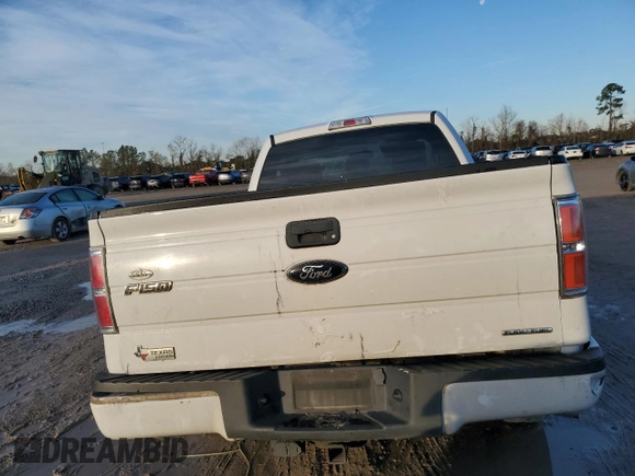 2012 Ford F-150 XL with VIN 1FTMF1CMXCFC55311, listed as a Copart auction lot 88734545 with 95,730 mi miles and Salvage Title. Bid and sale history available at carsss.com. Image 10.