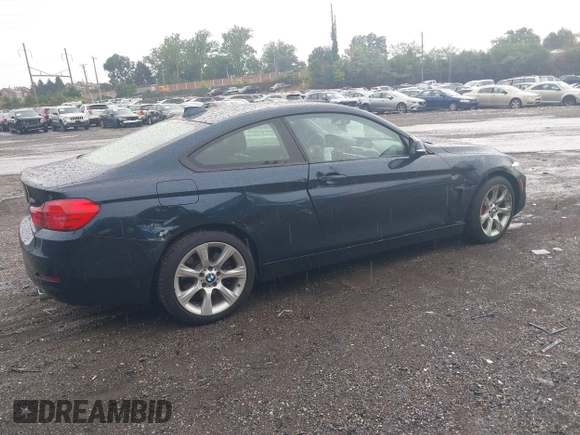 2014 BMW 4 Series 435i xDrive with VIN WBA3R5C58EK188668, listed as a IAAI auction lot 39946954 with 89,513 mi miles and . Bid and sale history available at DreamBid. Image 4.