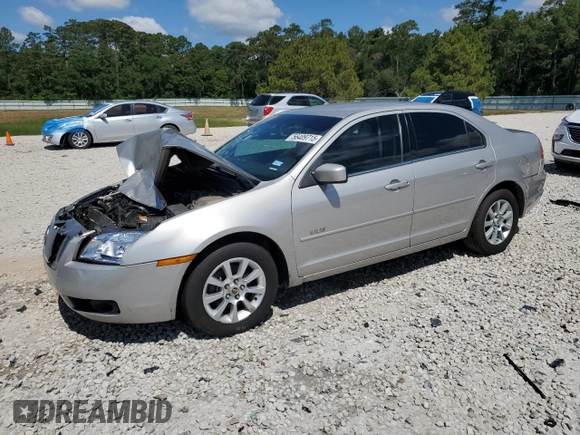 2007 Mercury Milan with VIN 3MEHM07Z27R620031, listed as a Copart auction lot 56409715 with 197,418 mi miles and Salvage title. Bid and sale history available at DreamBid. Image 1.