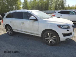 2010 Audi Q7 Premium Plus with VIN WA1LMAFE2AD001536, listed as a Copart auction lot 55660415 with Not provided miles and Clean title. Bid and sale history available at DreamBid. Image 4.