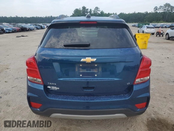 2020 Chevrolet Trax LT with VIN 3GNCJLSB0LL278941, listed as a Copart auction lot 57651775 with 50,246 mi miles and Salvage title. Bid and sale history available at DreamBid. Image 6.