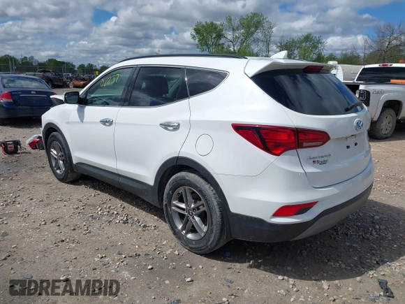 2018 Hyundai Santa Fe 2.4L z VIN 5NMZUDLB1JH101842, wystawiony jako IAAI lot #42302237 z przebiegiem 97 376 mil mil oraz . Historia ofert i sprzedaży dostępna na DreamBid. Obrazek 3.