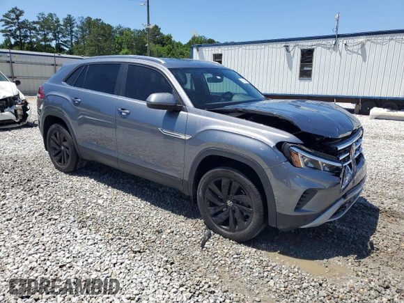 2023 Volkswagen Atlas SE z VIN 1V2JE2CA9PC225255, wystawiony jako Copart lot #58128665 z przebiegiem 40 220 mil mil oraz Szkoda całkowita • Salvage title. Historia ofert i sprzedaży dostępna na DreamBid. Obrazek 4.