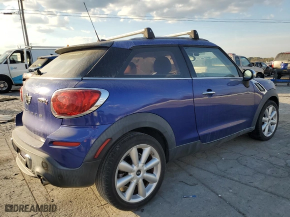 2014 MINI Cooper Paceman S with VIN WMWSS5C57EWN67301, listed as a Copart auction lot 77784854 with 78841 miles and Clean Title. Bid and sale history available at carsss.com. Image 3.