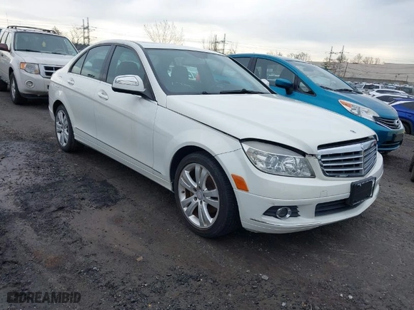 2008 Mercedes-Benz C-Class 3.0L Sport with VIN WDDGF54X98F131864, listed as a IAAI auction lot 41997919 with 108,399 mi miles. Bid and sale history available at carsss.com. Image 1.