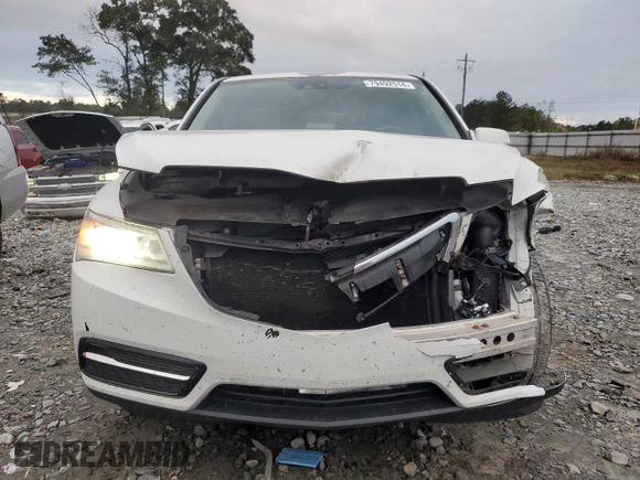 2015 Acura MDX Technology with VIN 5FRYD3H41FB012506, listed as a Copart auction lot 79492514 with 236,232 mi miles and Salvage Title. Bid and sale history available at DreamBid. Image 5.