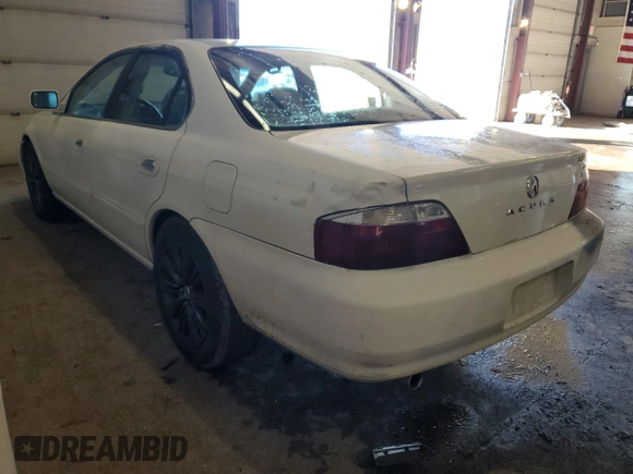 2003 Acura TL with VIN 19UUA56663A013729, listed as a Copart auction lot 47128605 with 138,467 mi miles and Salvage Title. Bid and sale history available at carsss.com. Image 2.