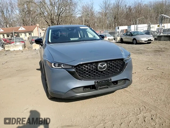 2024 Mazda CX-5 2.5 S Carbon Edition with VIN JM3KFBCL7R0409464, listed as a Copart auction lot 47700965 with 7,844 mi miles and Salvage Title. Bid and sale history available at carsss.com. Image 12.