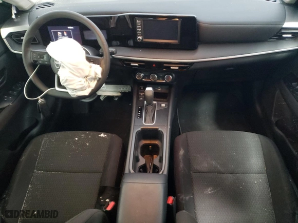 2025 Nissan Kicks S with VIN 3N8AP6BB9SL328741, listed as a Copart auction lot 41996875 with 320 mi miles and Salvage Title. Bid and sale history available at carsss.com. Image 8.