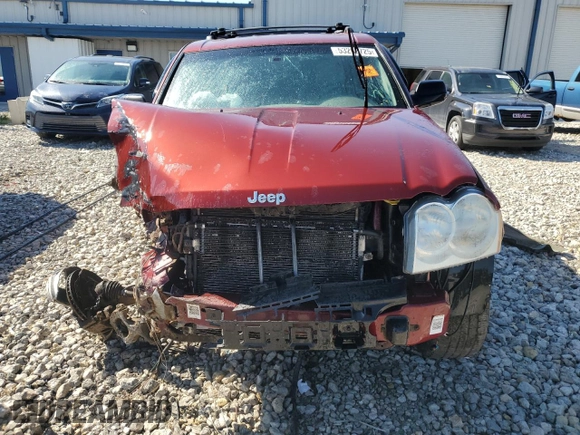 2007 Jeep Grand Cherokee Limited with VIN 1J8HR58277C524985, listed as a Copart auction lot 53262725 with Not provided miles and Clean title. Bid and sale history available at DreamBid. Image 5.