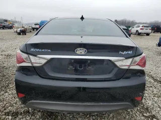 2013 Hyundai Sonata Hybrid with VIN KMHEC4A44DA050210, listed as a Copart auction lot 43959825 with 0 mi miles and Salvage Title. Bid and sale history available at carsss.com. Image 6.
