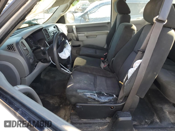 2011 Chevrolet Silverado 1500 Work Truck with VIN 1GCRCPEA3BZ381088, listed as a Copart auction lot 82343474 with 512,245 mi miles and Salvage Title. Bid and sale history available at DreamBid. Image 7.