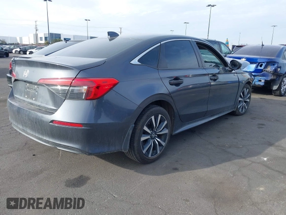 2022 Honda Civic Sedan EX with VIN 2HGFE1F70NH310515, listed as a IAAI auction lot 41720423 with 85,182 mi miles. Bid and sale history available at carsss.com. Image 4.