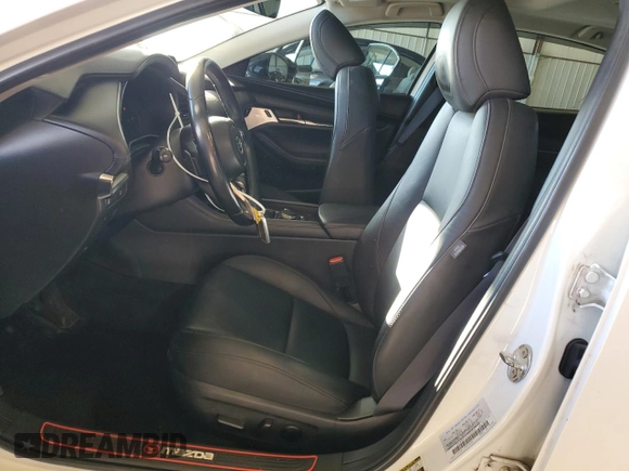 2022 Mazda 3 2.5 Turbo with VIN JM1BPBAY2N1502028, listed as a Copart auction lot 80919194 with 52,055 mi miles and Salvage Title. Bid and sale history available at DreamBid. Image 7.