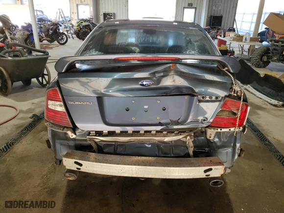2005 Subaru Legacy Sedan (Natl) Ltd with VIN 4S3BL626757217712, listed as a Copart auction lot 78400824 with 211,711 mi miles and Salvage Title. Bid and sale history available at carsss.com. Image 6.