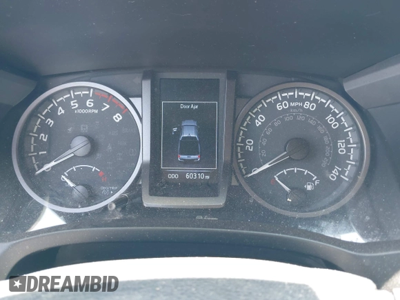 2021 Toyota Tacoma SR5 with VIN 3TMDZ5BN5MM118710, listed as a IAAI auction lot 42460278 with 60,310 mi miles and . Bid and sale history available at DreamBid. Image 7.