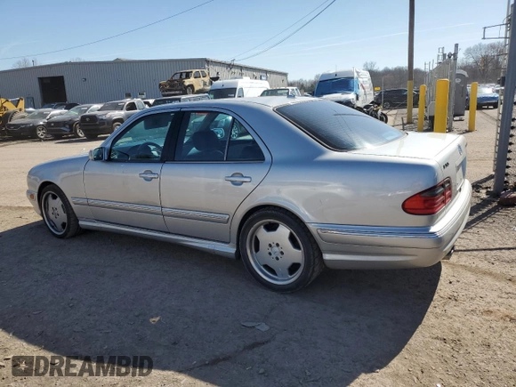 2001 Mercedes-Benz E with VIN WDBJF74J91B271089, listed as a Copart auction lot 49840085 with 46,148 mi miles and Clean Title. Bid and sale history available at DreamBid. Image 2.