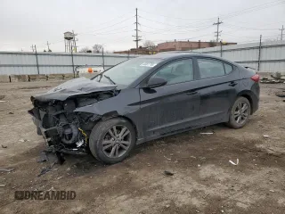 2018 Hyundai Elantra SEL z VIN 5NPD84LF7JH369864, wystawiony jako Copart lot #44461795 z przebiegiem 82 265 mil mil oraz Szkoda całkowita • Salvage title. Historia ofert i sprzedaży dostępna na DreamBid. Obrazek 1.