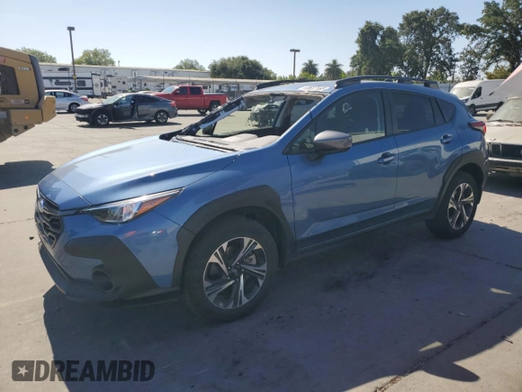 2024 Subaru Crosstrek Premium with VIN JF2GUADC0RH270844, listed as a Copart auction lot 63637165 with 13,767 mi miles and Salvage title. Bid and sale history available at DreamBid. Image 1.