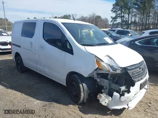 2015 Chevrolet City Express Cargo Van LT with VIN 3N63M0ZN8FK725439, listed as a IAAI auction lot 41645467 with 1 mi miles. Bid and sale history available at carsss.com. Image 1.