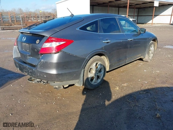 2010 Honda Accord Crosstour EX-L with VIN 5J6TF1H57AL001982, listed as a IAAI auction lot 41195606 with 205,237 mi miles. Bid and sale history available at carsss.com. Image 4.