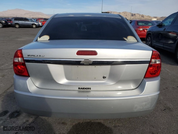 2005 Chevrolet Malibu with VIN 1G1ZS52F55F132832, listed as a Copart auction lot 45775565 with 232,971 mi miles and Salvage Title. Bid and sale history available at carsss.com. Image 6.