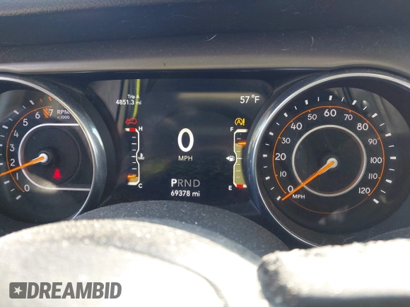 2018 Jeep Wrangler Unlimited Sport с VIN 1C4HJXDG4JW110788, выставлен на аукционе IAAI как лот 41796075 с пробегом 69 378 миль миль и . История ставок и продаж доступна на DreamBid. Изображение 7.