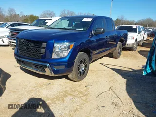 2024 Nissan Titan SV with VIN 1N6AA1EC7RN111913, listed as a IAAI auction lot 41365570 with 8,442 mi miles and . Bid and sale history available at DreamBid. Image 22.