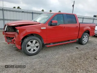 2007 Ford F-150 XLT with VIN 1FTRW12W07KD47856, listed as a Copart auction lot 58524485 with 180,359 mi miles and Clean title. Bid and sale history available at DreamBid. Image 1.